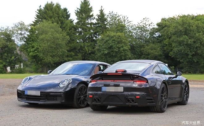 全新保时捷911路试 仍是万年不变的造型
