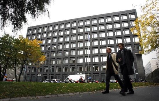 图为瑞典国家银行