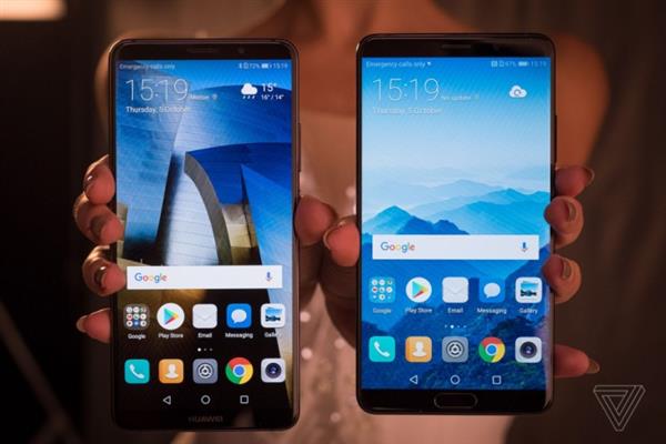 全新旗舰华为Mate 10和上代对比：提升巨大